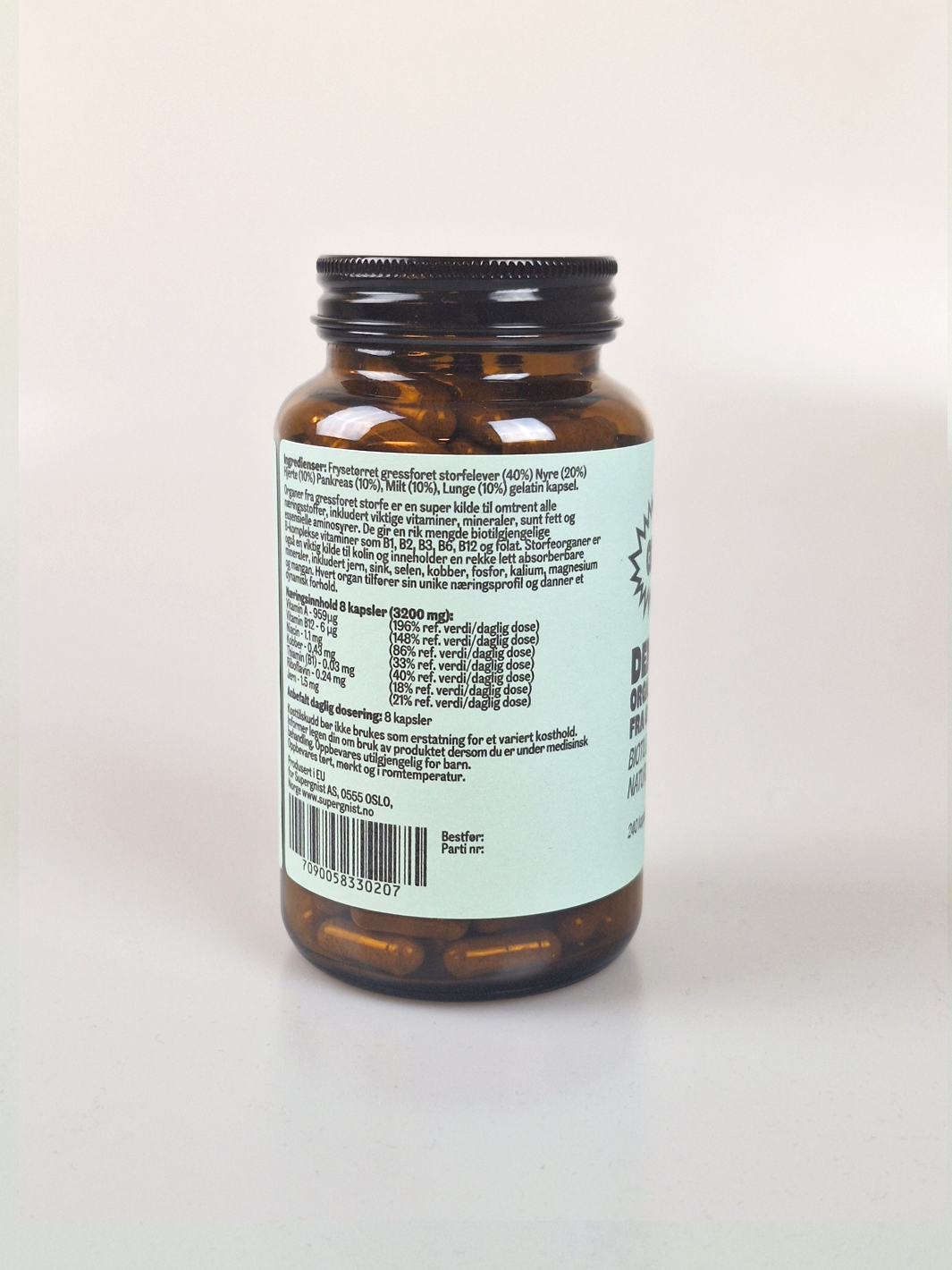 Den Ultimate Organ Miksen kapsler 240 stk