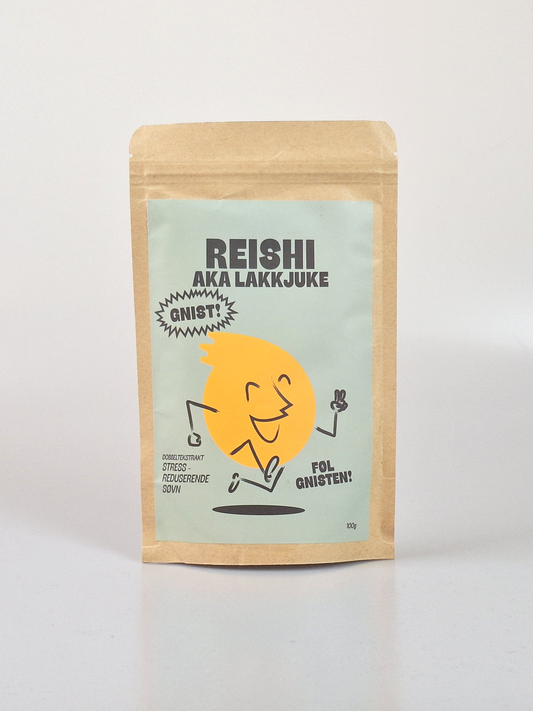 Reishi dobbeltekstrakt pulver 100g